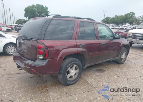 2006 Chevrolet Trailblazer Ls из США, поврежденный, VIN 1GNDT13S762152776